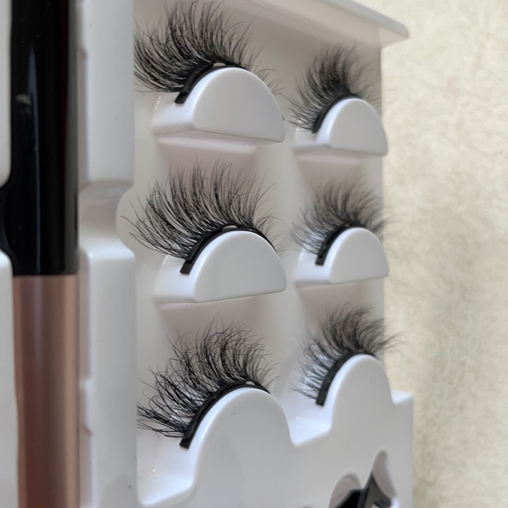 Luxury Magnetic Eyelashes 3 pairs handmade…